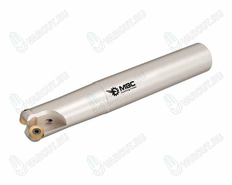 Концевая фреза EMR D32 W32 L160 Z03 RPMT 10T3 TNG High-feed с СОЖ